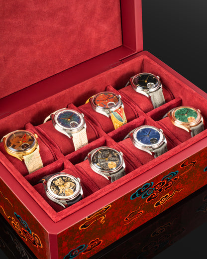 OAN.GIO Custom Vietnamese Sơn Mài Watch Box